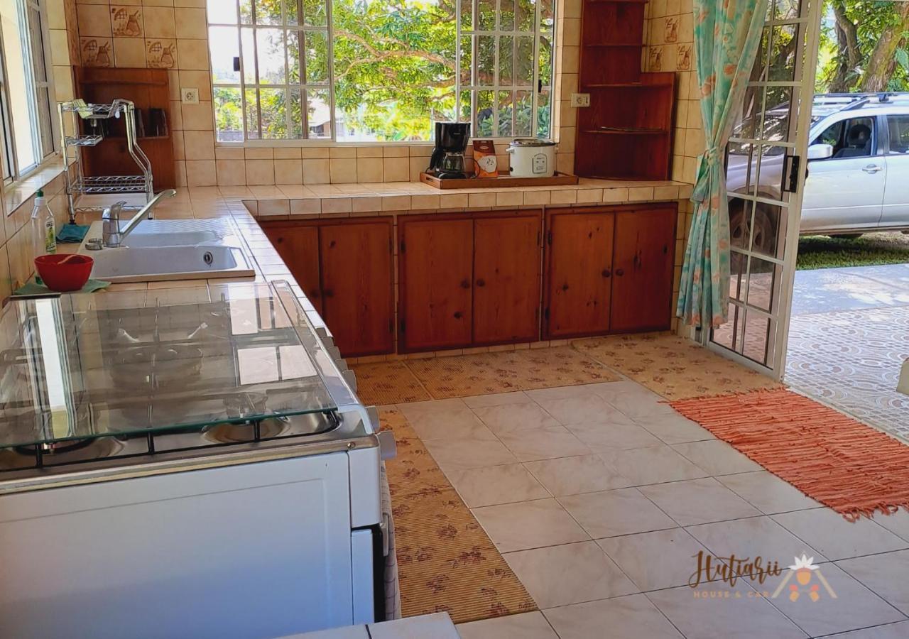 Tevaitoa Hutiarii House & Car & Excursions Raiateaヴィラ エクステリア 写真
