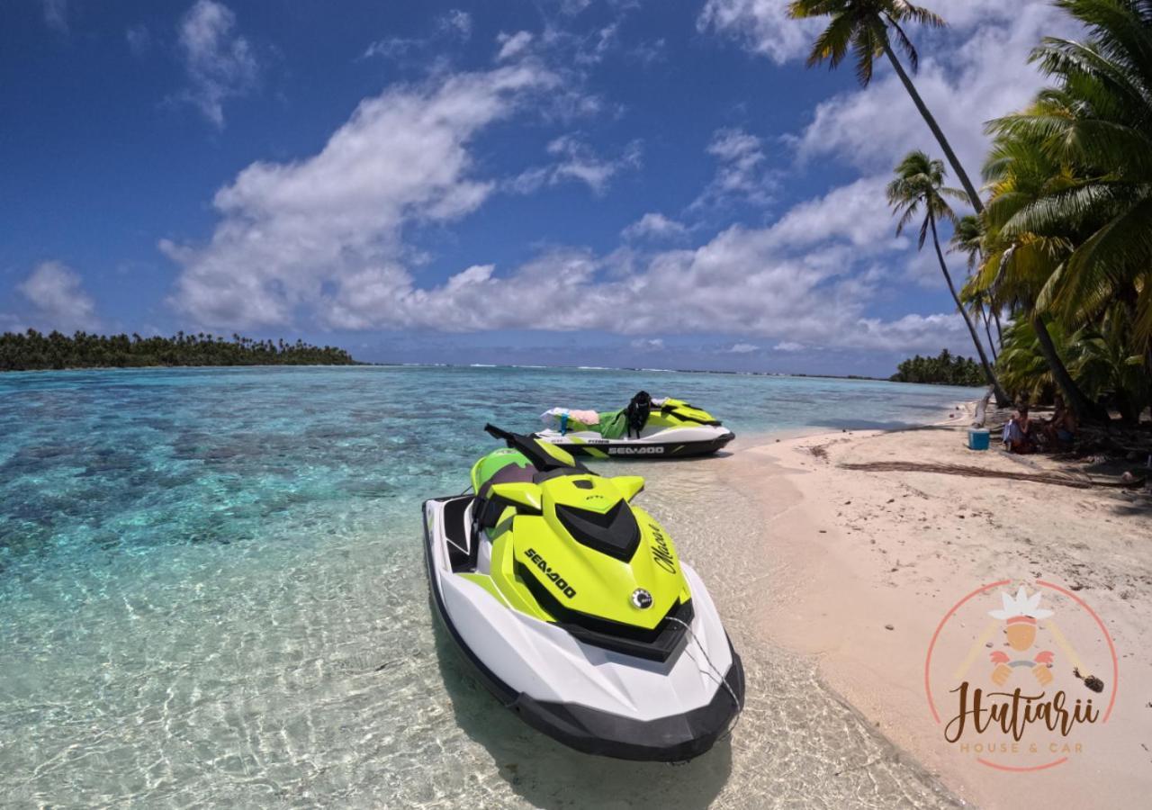 Tevaitoa Hutiarii House & Car & Excursions Raiateaヴィラ エクステリア 写真
