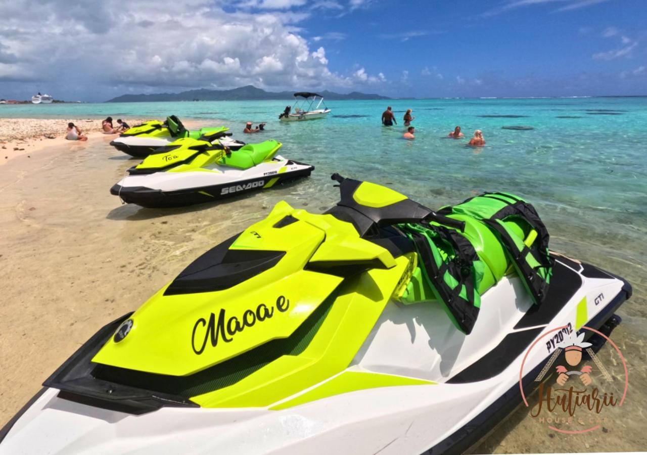 Tevaitoa Hutiarii House & Car & Excursions Raiateaヴィラ エクステリア 写真