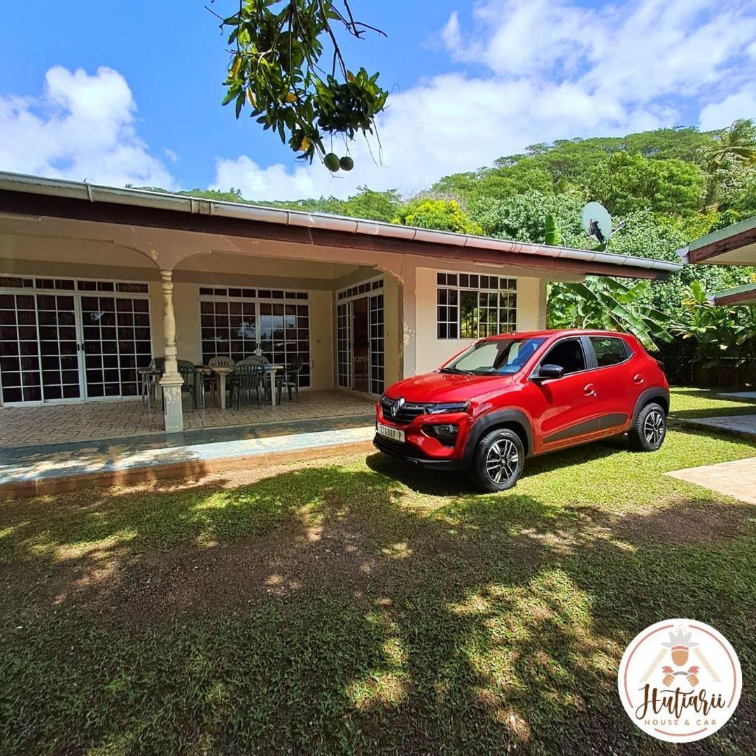 Tevaitoa Hutiarii House & Car & Excursions Raiateaヴィラ エクステリア 写真