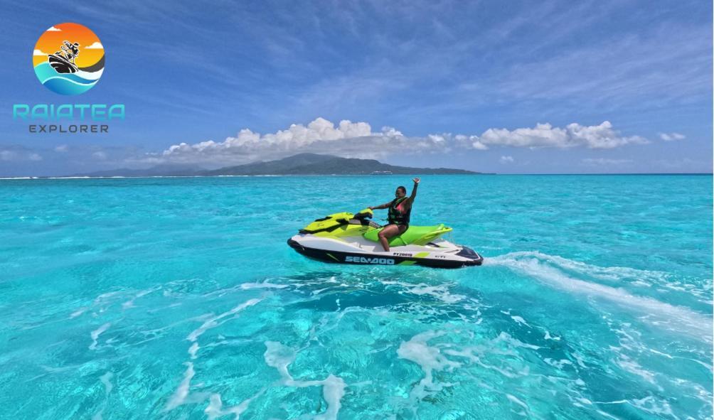Tevaitoa Hutiarii House & Car & Excursions Raiateaヴィラ エクステリア 写真
